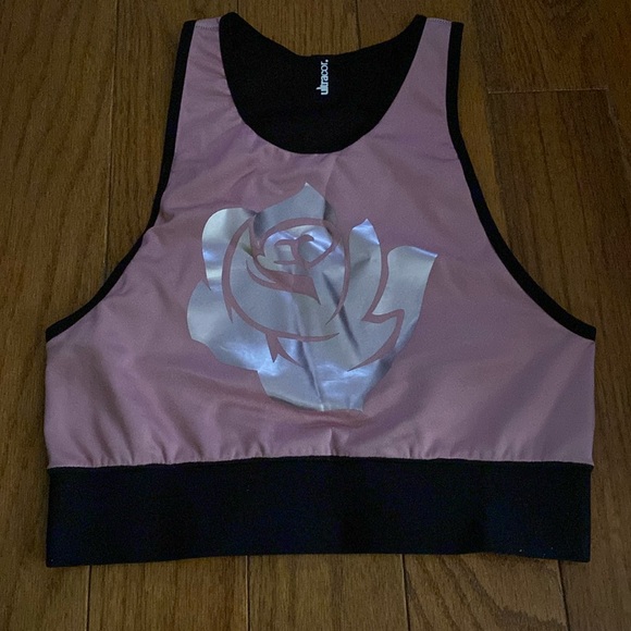 Ultracor Pink Rosetta Sports bra - Picture 1 of 12